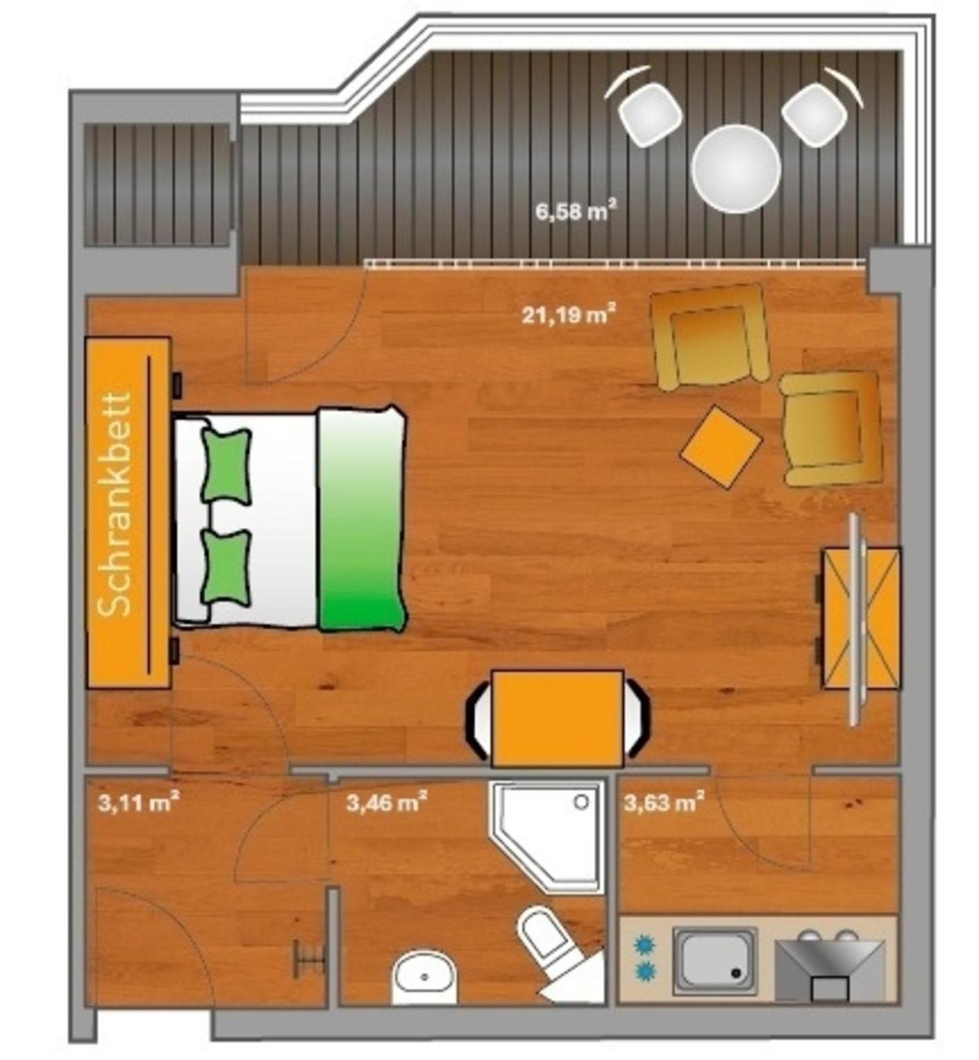 Апартаменты Ancora Marina Haus 2 Nr 02, Typ 2 Нойштадт  Экстерьер фото